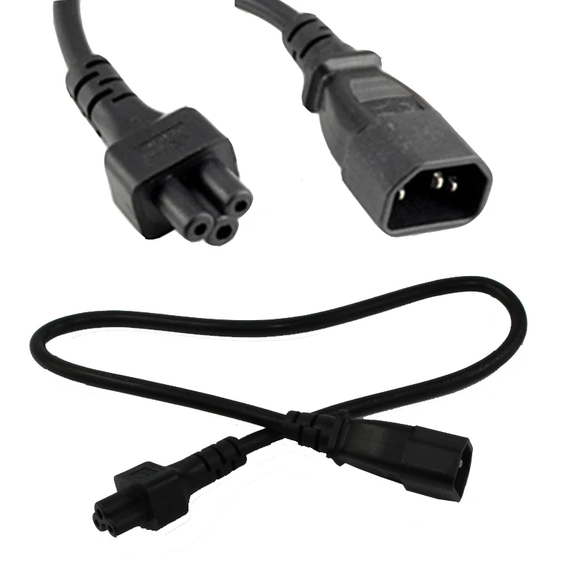 Кабель переходник IEC 320 C14 папа мама C5|plug male|plug male femaleplug female |