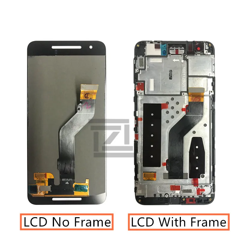 Для huawei Google Nexus 6P ЖК-дисплей кодирующий преобразователь сенсорного экрана в сборе с рамкой 6P экран Замена запчасти для ремонта