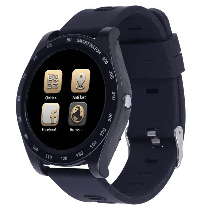 Dispositivos para Android Leitor de Música Relógio Inteligente Bluetooth Chamada Smartver Esportes Passometer Câmera Saúde Redonda Wearable Pulseira 16 Relógios inteligentes