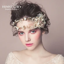 Himstory Baroque Gold Clover Leaf Hair Crown Wedding Prom Tiara Headband Pearls Bridal Hair Piece Accessories Hairband Himstory Baroque Gold Clover Leaf Hair Crown Wedding Prom Tiara Headband Pearls Bridal Hair Piece Accessories Hairband