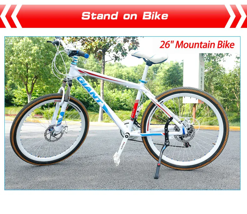 Easydo велосипед kickstand сплав 2"-29" MTB горный велосипед рама боковой удар поддержка 26-33 см Регулировка цикла парковка стойка KA56 KA56L