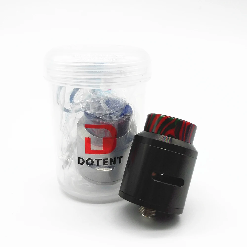 DOTENT 24 мм RDA Rebuildable капельный распылитель 510 электронная сигарета 810 наконечник с