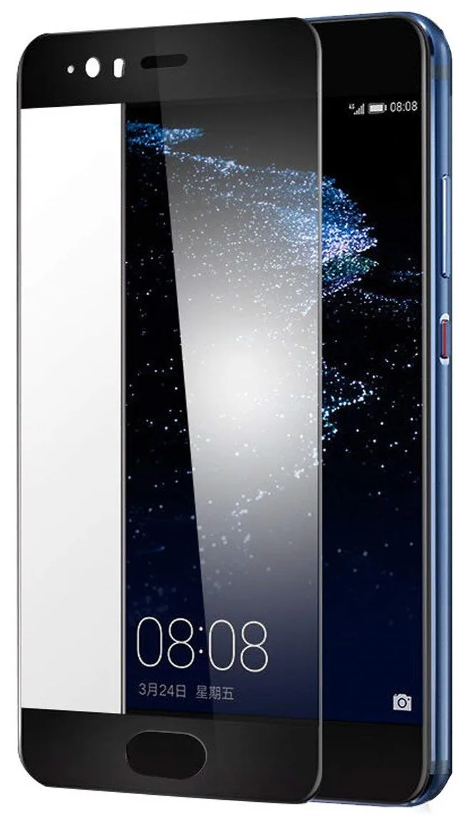 VSKEY 10 шт Полный Клей закаленное стекло для Huawei P10 Lite Полное покрытие протектор экрана P10 Lite защитная пленка