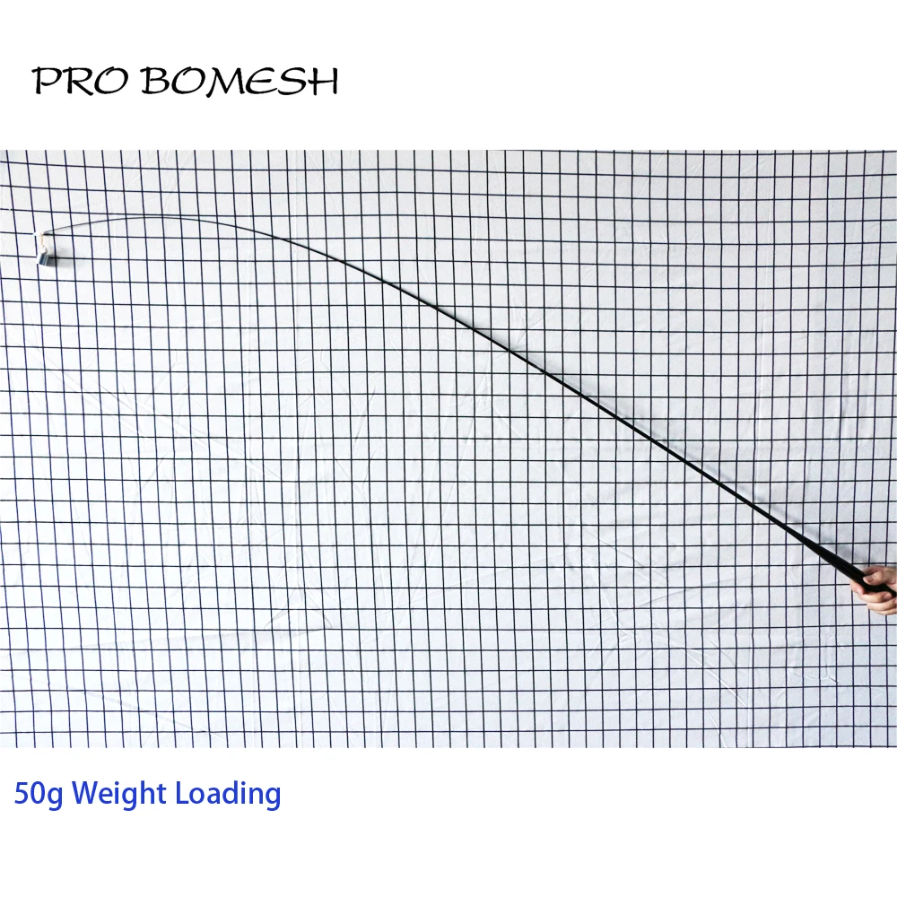 Pro Bomesh 1 комплект 92 м 2 секции 5 4lb 4 г UL быстрое действие карбоновое волокно форель