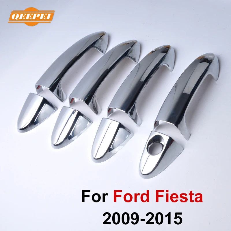 QEEPEI 8 шт. новая крышка ручки двери автомобиля для Ford Fiesta 2009 2010 2011 2012 2013 2014 2015