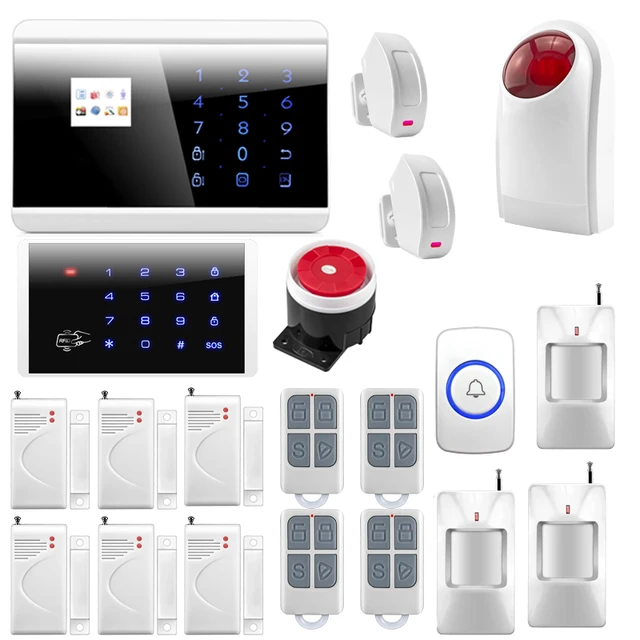 Wireless /wired Home Alarm Systems Security For Smart Home Burglar