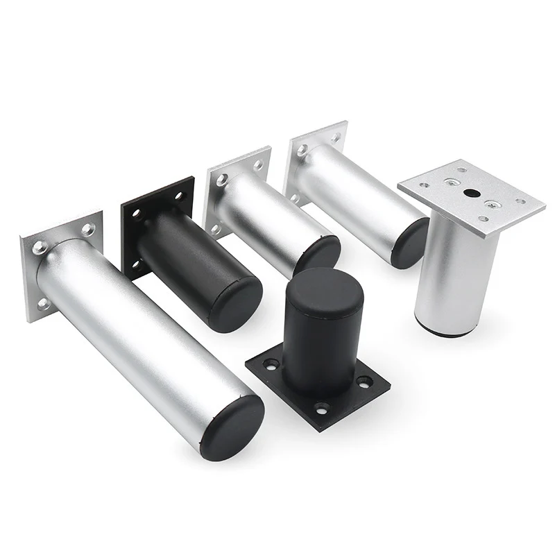 cheap Thicken Adjustable Aluminum Furniture Legs Cabinet foot 6 30CM TV cabinet support leg bathroom cabinet feet sofa feet set of 4