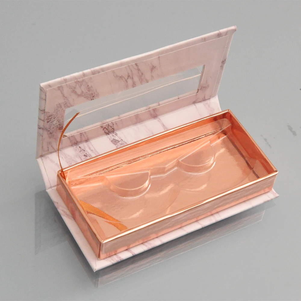 100 шт норковых ресниц упаковочная коробка ресниц коробки индивидуальные ваш частный логотип поддельные 3D ресницы полосы Магнитный чехол пустой