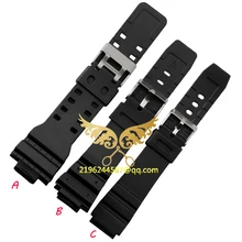2015 New bracelets mode en Silicone souple lanière boucle bracelet bande 16 mm 18 mm 20 mm 22 mm noir militaire accessoires Hot vente