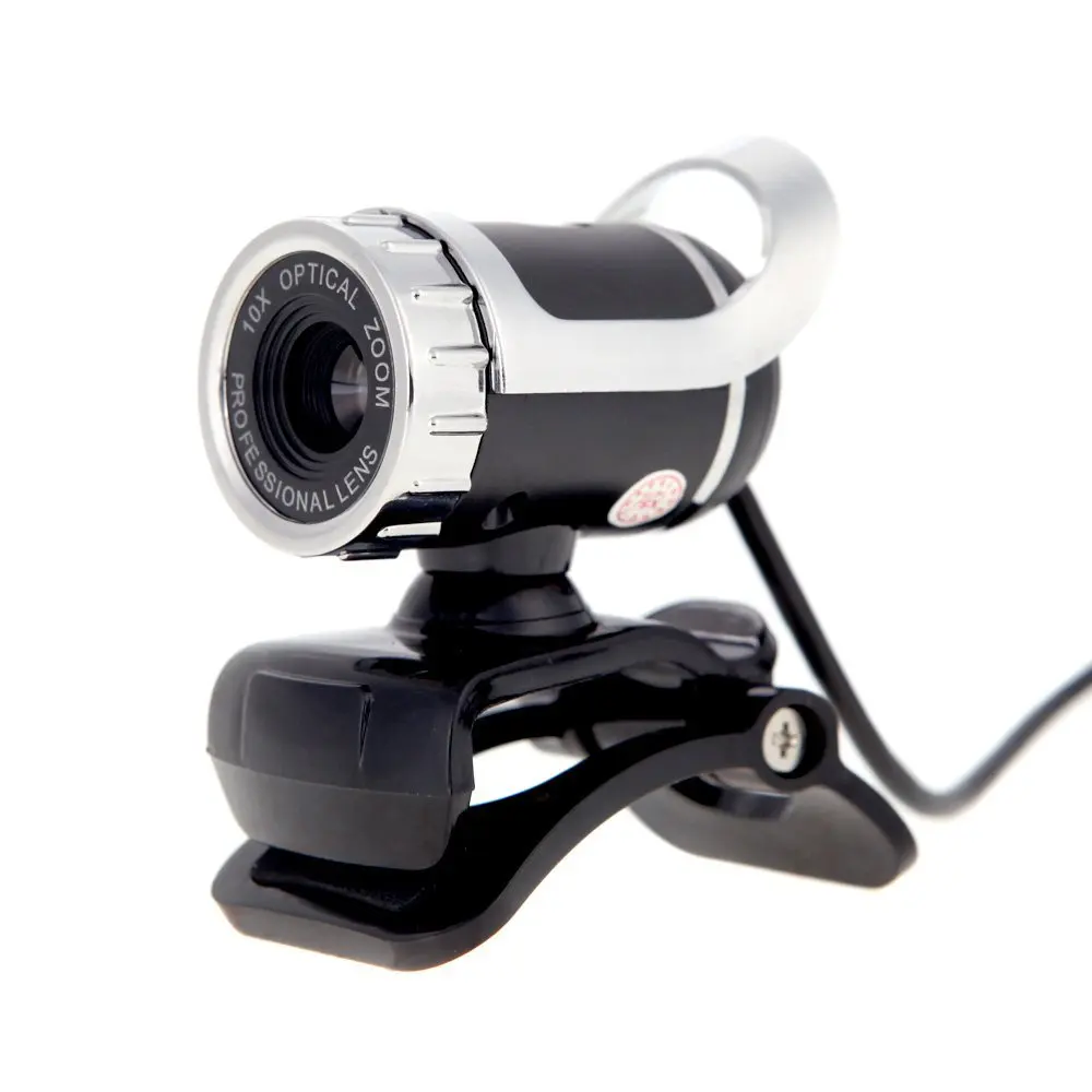 ETCS-Горячая USB 2,0 12 мегапиксельная HD фотокамера веб-камера 360 градусов с микрофоном клип-он для настольного компьютера Skype ПК ноутбука