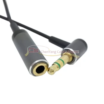 

10pcs/90 degree right angled 3.5mm 3pole Audio Stereo Male to Female Extension Cable