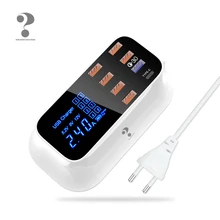 Quick Charge 3.0 usb Charger Led Display Fast Charging Phone Tablet PC Type C fast Charger wall Adapter For iPhone Samsung HTC Quick Charge 3.0 usb Charger Led Display Fast Charging Phone Tablet PC Type C fast Charger wall Adapter For iPhone Samsung HTC