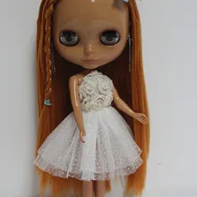16204 Обнаженная кукла Blyth Черная Кожа Модная Кукла фабрика кукла подходит для DIY Изменить игрушка BJD для девочек