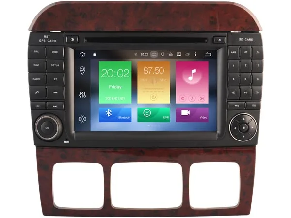 Best OTOJETA Android 8.0 car DVD octa Core 4GB RAM 32GB rom IPS screen multimedia player for BENZ S CLASS W220 Car radio NAVI stereo 1 Best OTOJETA Android 8.0 car DVD octa Core 4GB RAM 32GB rom IPS screen multimedia player for BENZ S CLASS W220 Car radio NAVI stereo 1