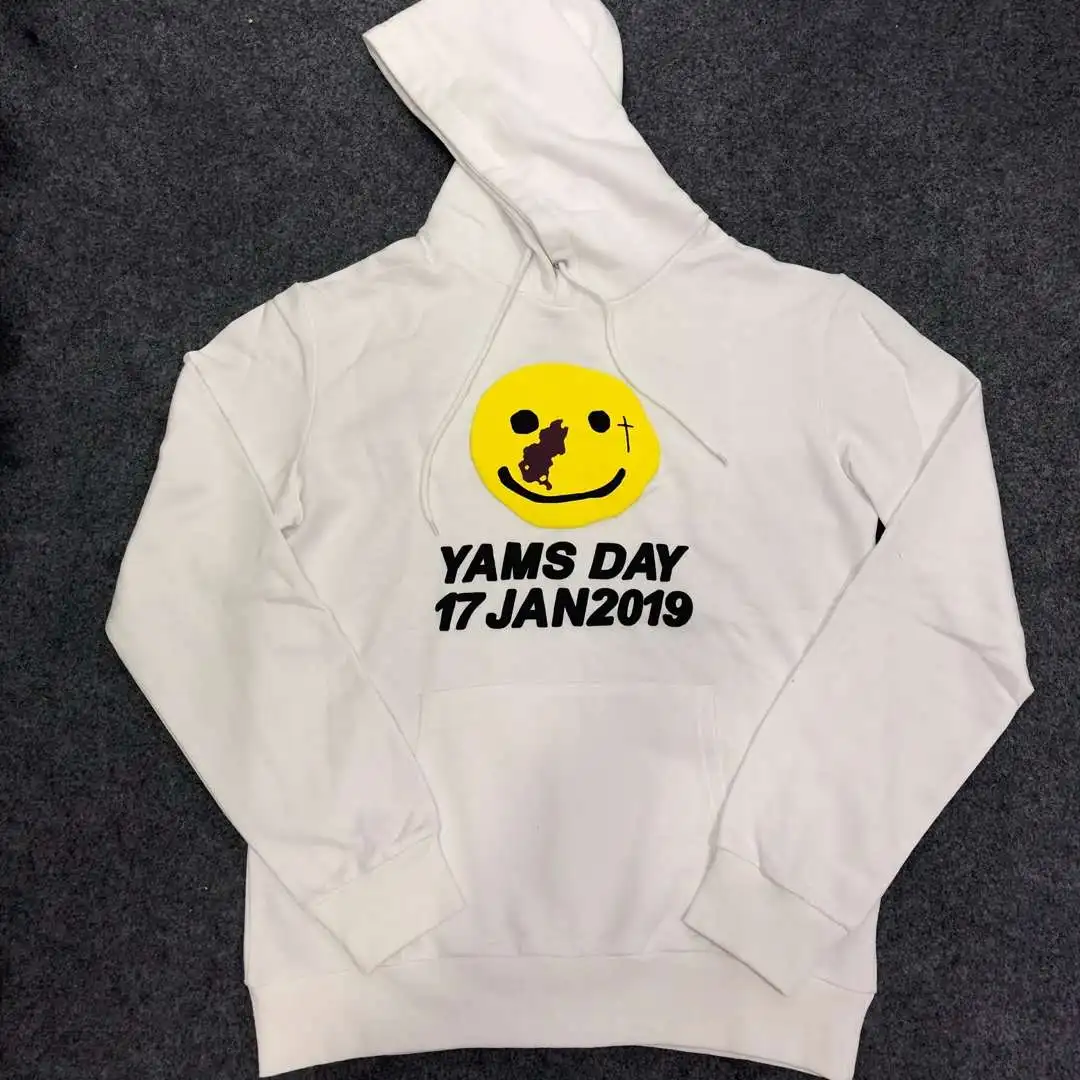 19SS ASAP ROCKY CPFM толстовки для мужчин и женщин Yams Day Hoodie CPFM w. W. C. D толстовки Kanye West High Street CPFM w. W. C. D худи - Цвет: white