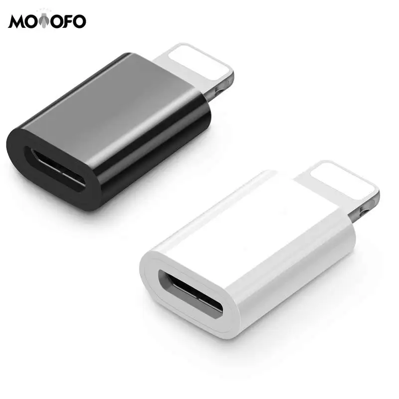 

8 pin Lightning to Micro USB Adapter Lightning Female to Micro USB Male Connectors Adapters Converters Charge & Sync for Apple