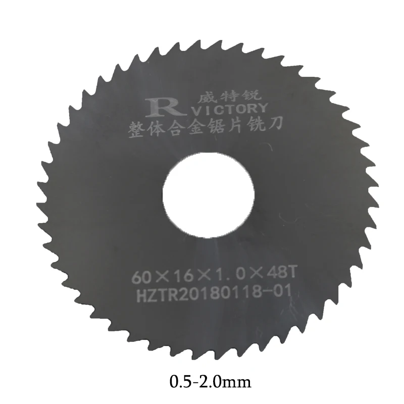 

1PC 60mm diameter High quality Tungsten carbide steel Circular Saw Blade For Metal Cutter Cutting Tool