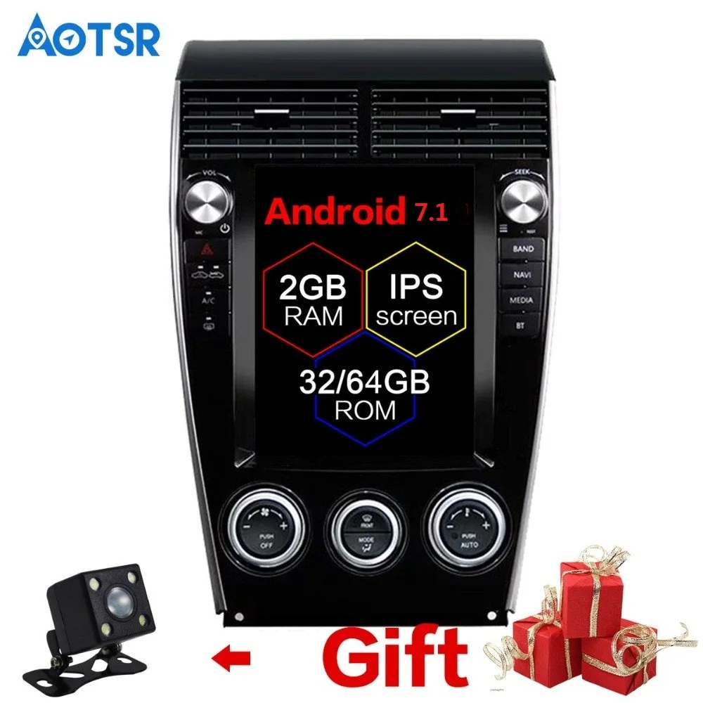 Discount Tesla Style 10.4"Android 7.0 32GB ROM Car No CD DVD Player GPS Navigation Multimedia Stereo Radio Headunit For Mazda 6 2002-2015 0 Discount Tesla Style 10.4"Android 7.0 32GB ROM Car No CD DVD Player GPS Navigation Multimedia Stereo Radio Headunit For Mazda 6 2002-2015 0