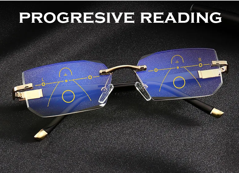 Claravida Real New Hmc 2019 Designer Progressive Reading Glasses See