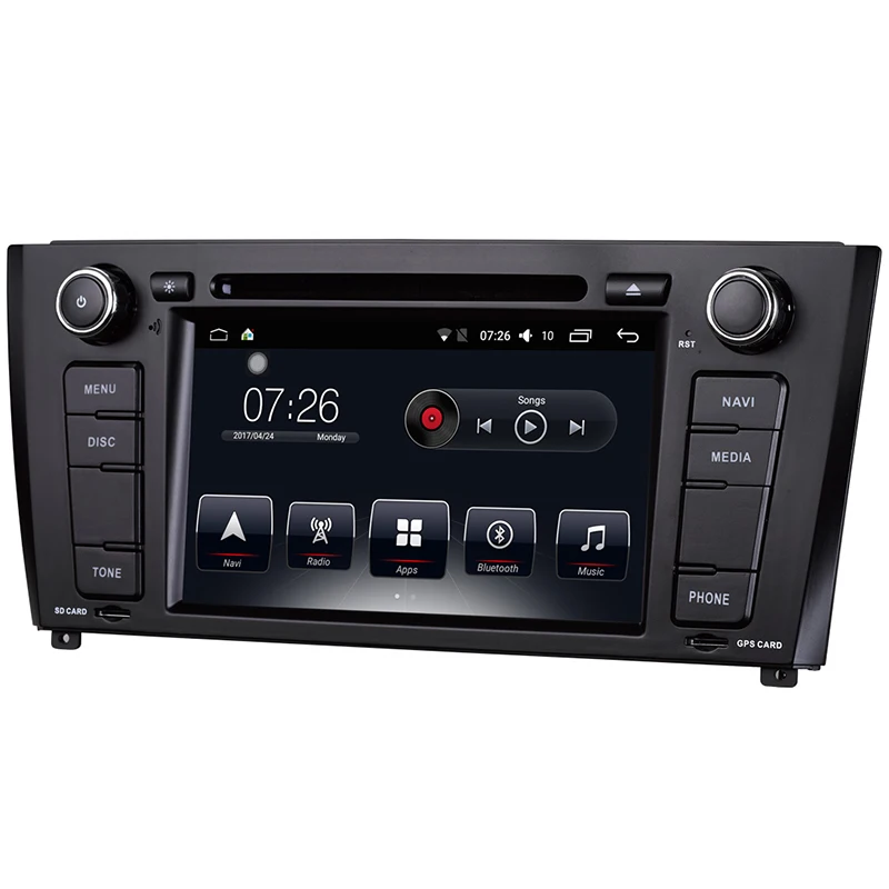 

Android 7.1 Car DVD Player for BMW I20I 2005-2012 GPS Navigation System with Carplay/Bluetooth/Dual-zone Navi/Mirror Link