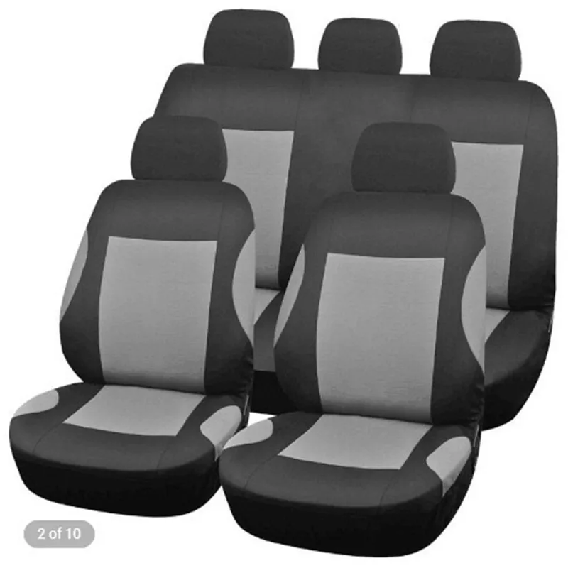 

High Quality Car Seat Covers Universal Fit Polyester Composite Sponge Car Styling lada Seat Cover Accessories