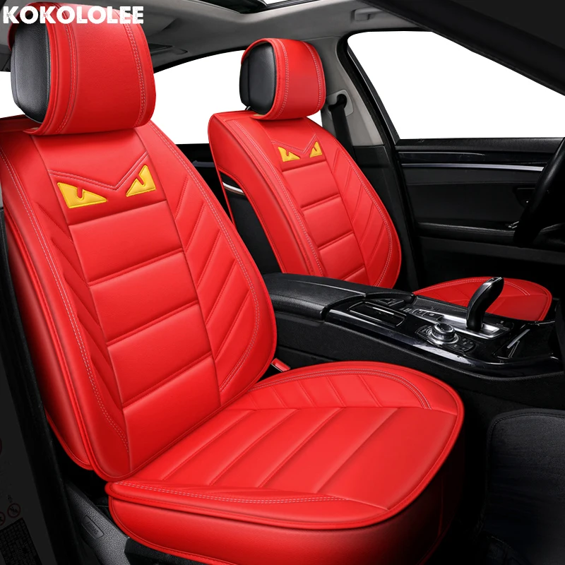 

[KOKOLOLEE] auto car seat covers For hyundai i20 i40 alfa romeo giulietta seat ateca bmw e34 toyota car accessories car-styling