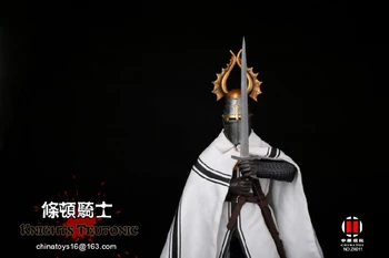 

1/6 Scale ZH011 Medieval Knight Teutonic Soldier Doll full set Action Figure Model Toys for Collection