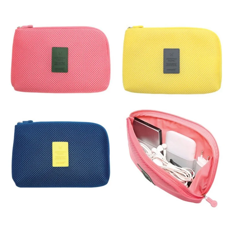 Digital Storage Bag Electronic Accessories Bag For Hard Drive Organizers For Earphone Cables USB Flash Drives Travel Case
