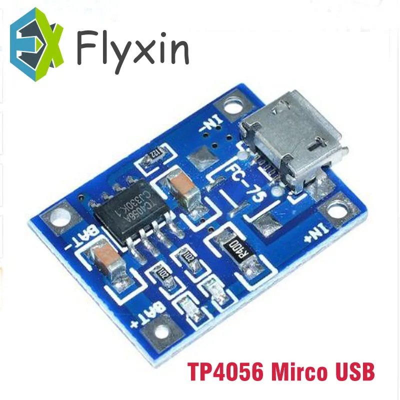Type c / Micro USB 5 В 1A 18650 TP4056 модуль зарядного устройства литиевой батареи зарядная