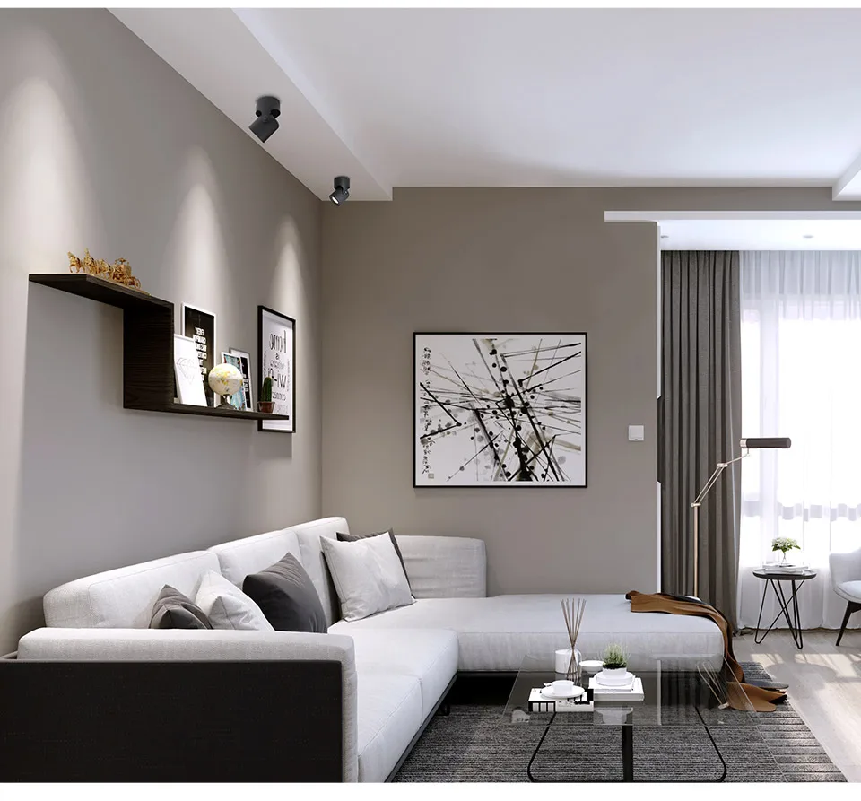 Aisilan в скандинавском стиле, вращение, adustable, Светодиодный точечный светильник для гостиной, спальни, кухни, AC85-260V, 5 Вт