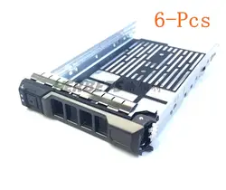 6-Pcs KG1CH 3,5 "Hotplug жесткий диск лоток Caddy PowerEdge R730 R730XD R430 R530 T430 R230