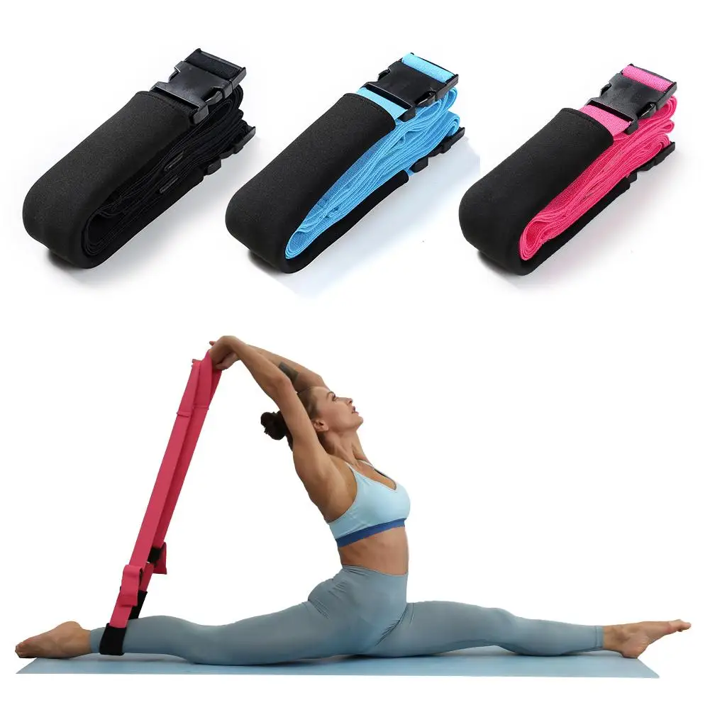 

Yoga Rally Split Leap Training Stretching With Cross-Fork Dance Practice Elastic Band With Opening Lacing Band Adjustable Belt