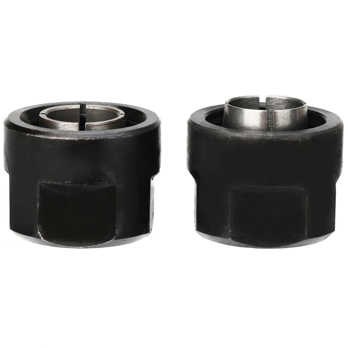 2pcs Collet 1/2" 12.7mm 12mm Durable Router Collets for HITACHI 23421 M12VE M12VC M12V2 M12SE M12SA2