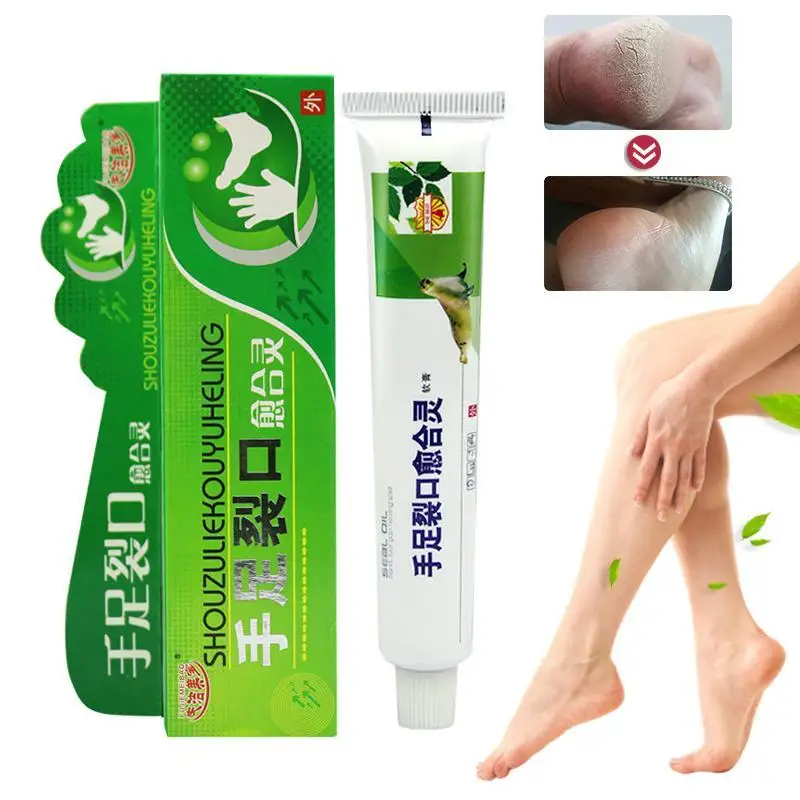 20g Health Hand Foot Crack Cream Heel Chapped Peeling Foot Hand Repair Anti Dry Crack Skin Ointment Cream L3