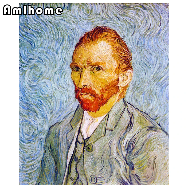 Van Gogh Pattern Diamond Embroidery Needlework 5D Diy Painting Cross Stitch Full Rhinestone Home Decor | Дом и сад