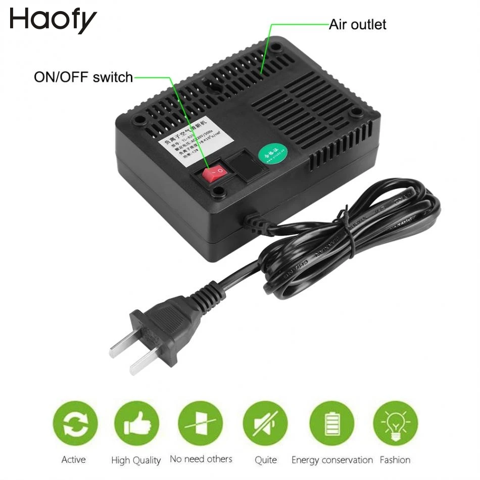 220V очистители воздуха негативный ионизатор генератор Ионизатор