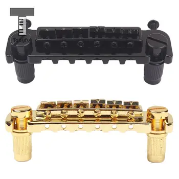 

Guitar Bridge with Stopbar Studs for Les Paul Hofner Electric Guitar Parts
