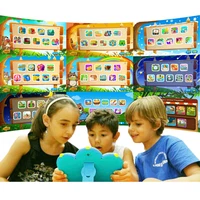 64 Newest B.B.PAW Kids Tablet 7 inch in Russian and English with 64+ Learning and Training Apps for Children 2-6 Years Old (4)