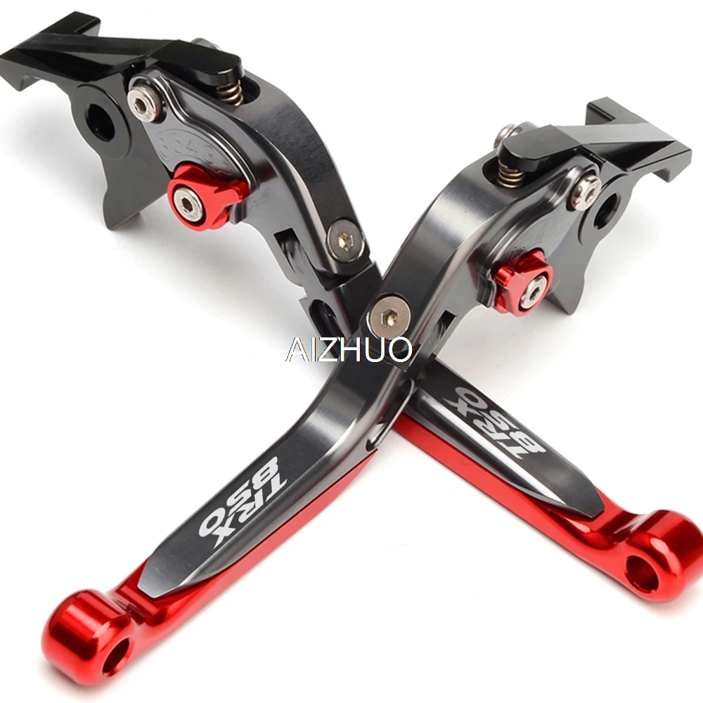 

CNC Motorcycle Accessories Brake Clutch Lever Folding Extendable For YAMAHA TRX850 TRX 850 1996-2000 1997 1998 1999