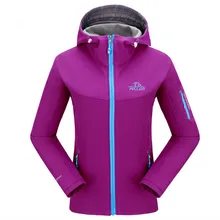 Группа Для женщин флисовая куртка руно Открытый Спортивная одежда Пеший туризм кемпинг езда ветрозащитный Водонепроницаемый женские пальто