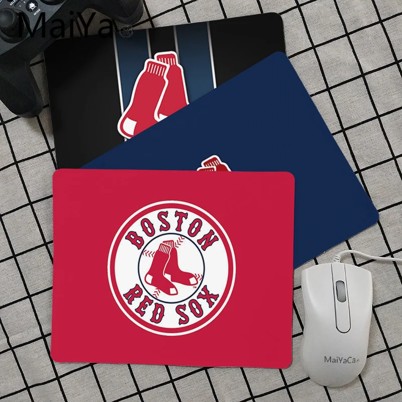 

Maiya Top Quality Boston Red Sox Customized laptop Gaming mouse pad Top Selling Wholesale Gaming Pad mouse