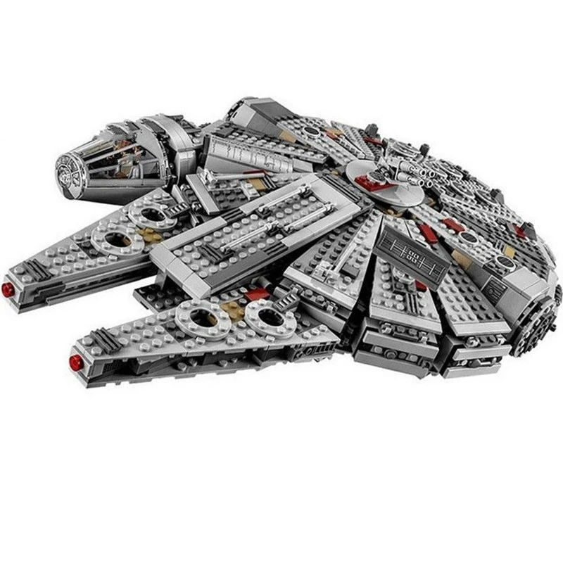 

Star Wars Millennium Falcon Legoings Bricks Force Awakening Poe's Fighter X Wing Building Blocks Toys Children Toys Figures