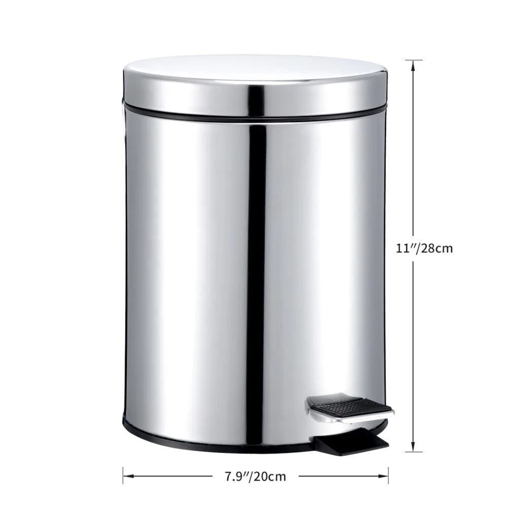 Контейнер для мусора на 5 л ванной комнаты кухни гостиной офиса|kitchen storage|can boxcan