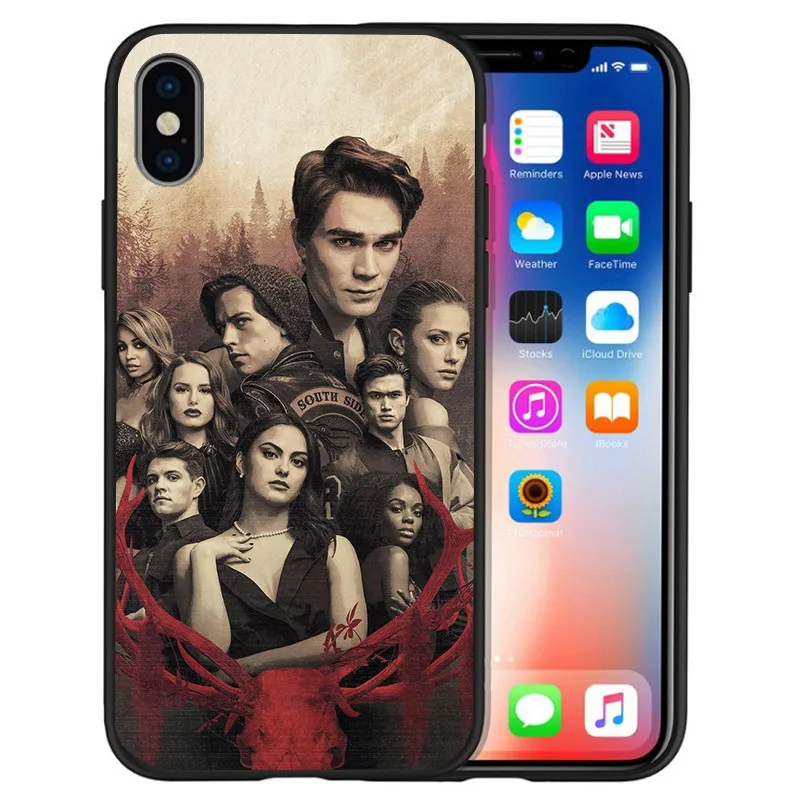 Американский ТВ ривердейл Southside Serpents для iPhone X XR XS Max 5 5S SE 6 6S 7 8 Plus чехол для телефона Funda Coque Etui