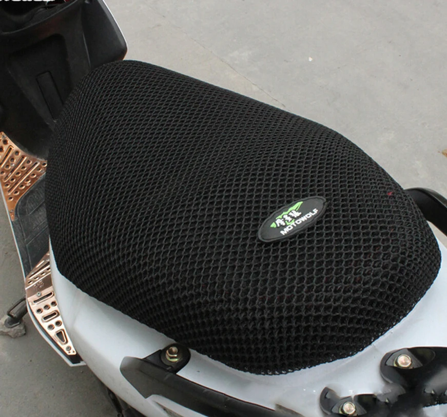 New Breathable Summer Cool 3D Mesh Motorcycle Moped Motorbike Scooter