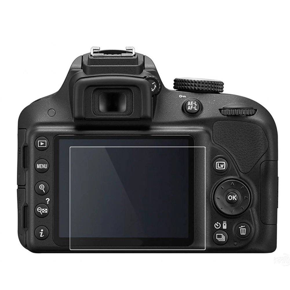 Новая камера оптического закаленного стекла ЖК-экран панель пленка протектор 0,4 мм HD защита Водонепроницаемый чехол для Nikon D3100 D3200 D3300