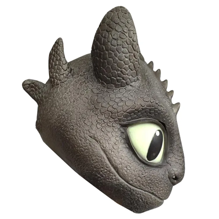 How To Train Your Dragon Night Fury Cosplay Mask The Hidden World Toothless Masks Adult Carnival Party Helmet Action Figures Toy How To Train Your Dragon Night Fury Cosplay Mask The Hidden World Toothless Masks Adult Carnival Party Helmet Action Figures Toy