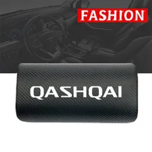 1 шт. подушка для шеи в автомобиль с обеих сторон из кожи ПУ однобортная подголовник чехол для Аксессуары для Nissan Qashqai стайлинга автомобилей