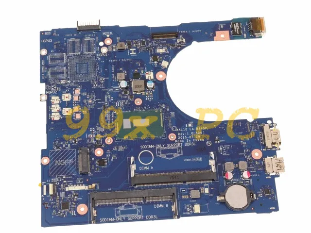 LAOKE для DELL Inspiron 5758 5458 5558 Материнская плата ноутбука с процессором 3805U CN-0VMD45 0VMD45 VMD45