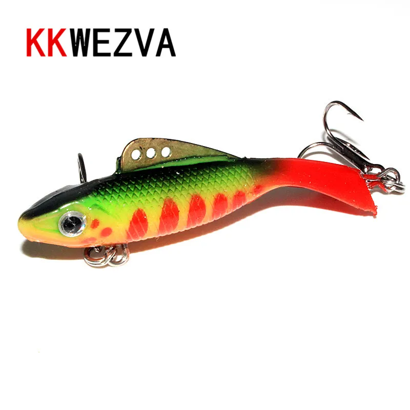 

1pc Soft Lead Fish 6.3cm 12g Fishing Hard Bait Minnow Pesca Artificial Bait Crankbait Swimbait Vib Ice Spinner Fishing Lure